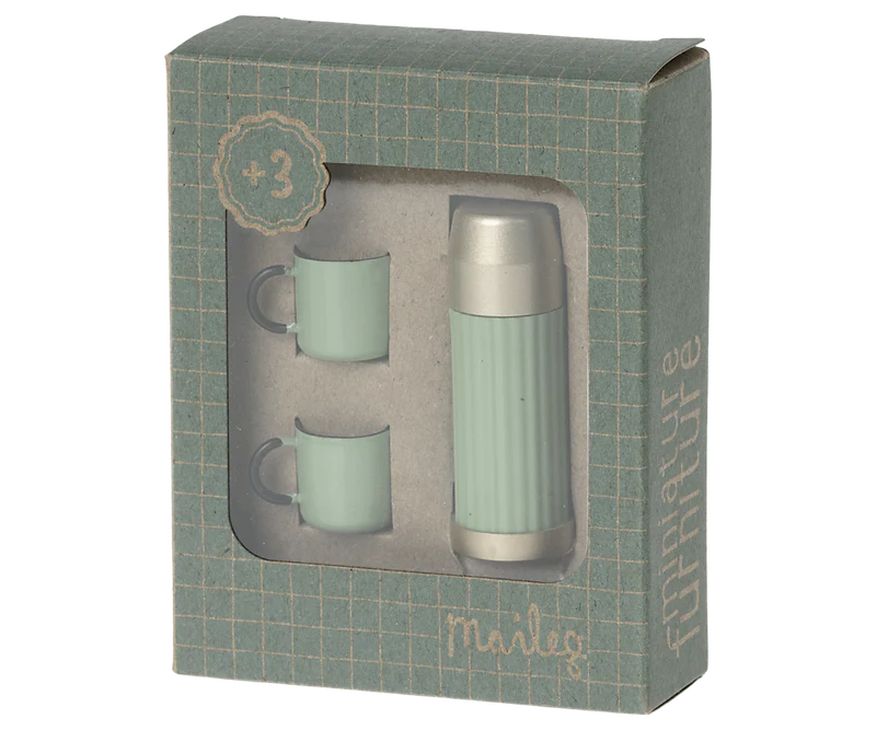 Thermos and Cups, Mouse - Mint
