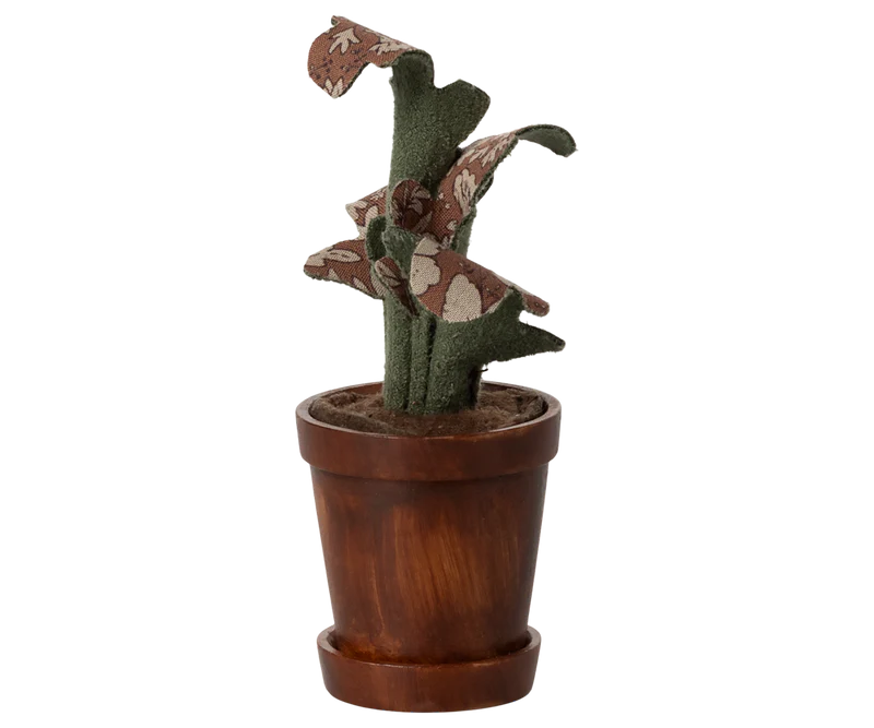 Flower Pot with Plant, Miniature