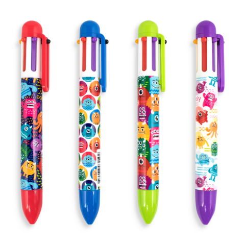 Monster 6 Click Multi Color Pen