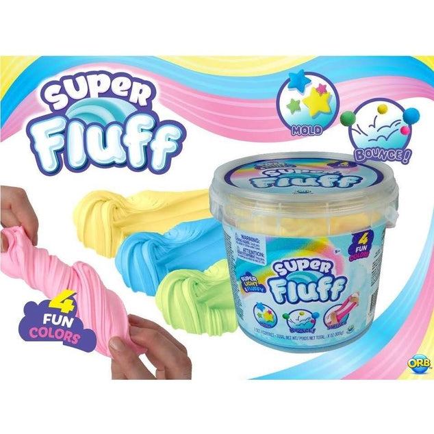 Super Fluff Tub - 4 color packs 14.1oz