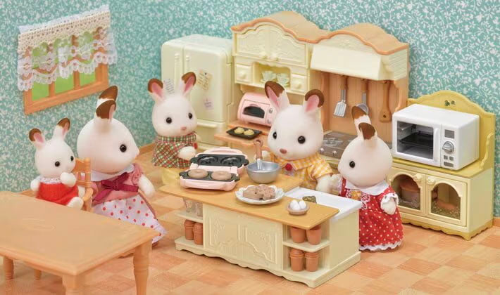 Calico Critters Kitchen Island