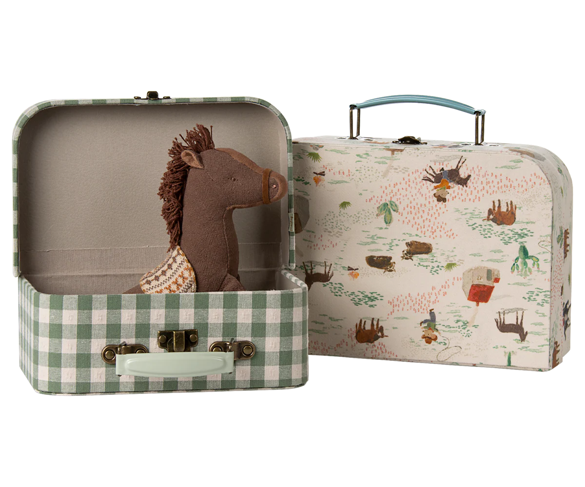 Suitcase Set, 2 Piece - Cowboy