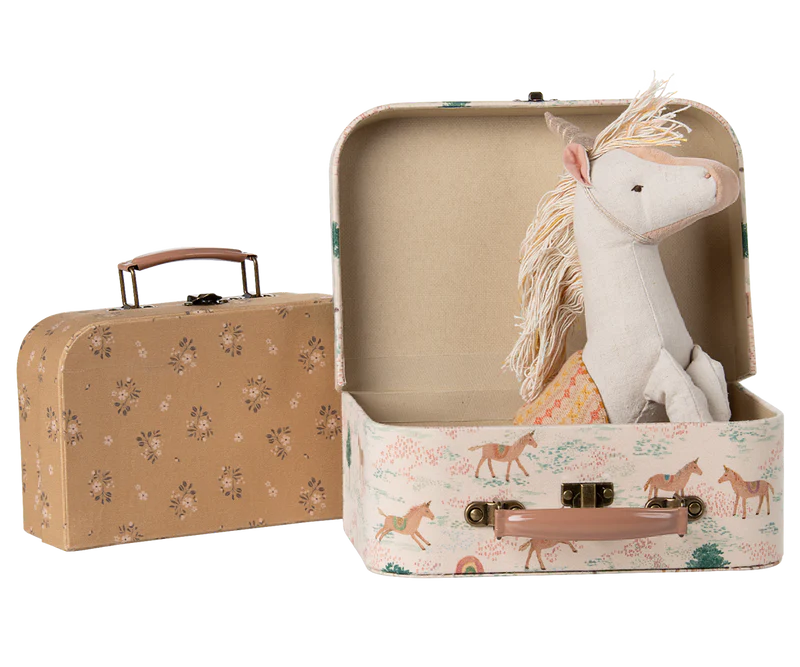 Suitcase Set, 2 Piece - Unicorn