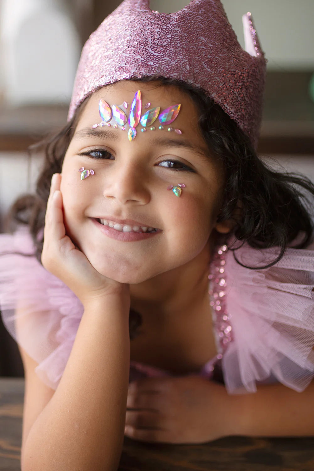 Face Crystals - Pink Unicorn Set