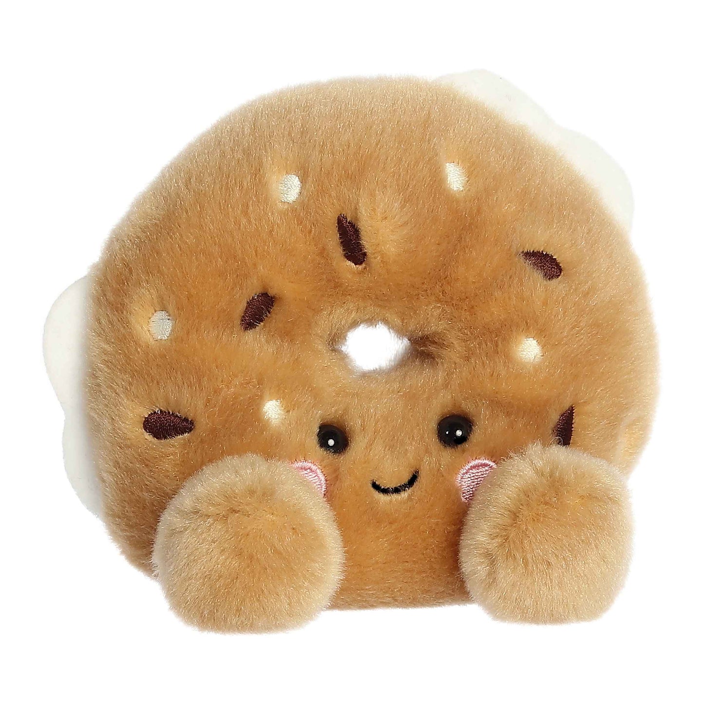 Palm Pals Tony Everything Bagel 4.5" Plush Toy