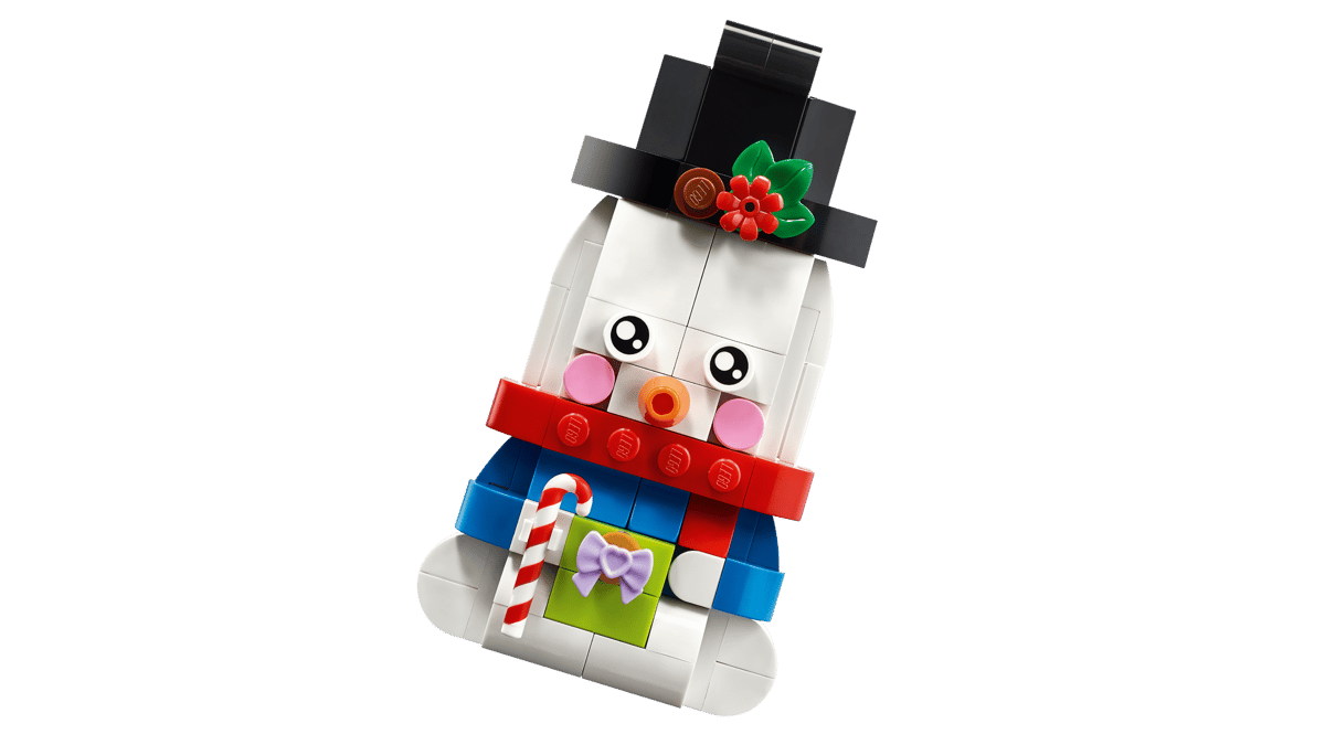 LEGO Snowman Ornaments