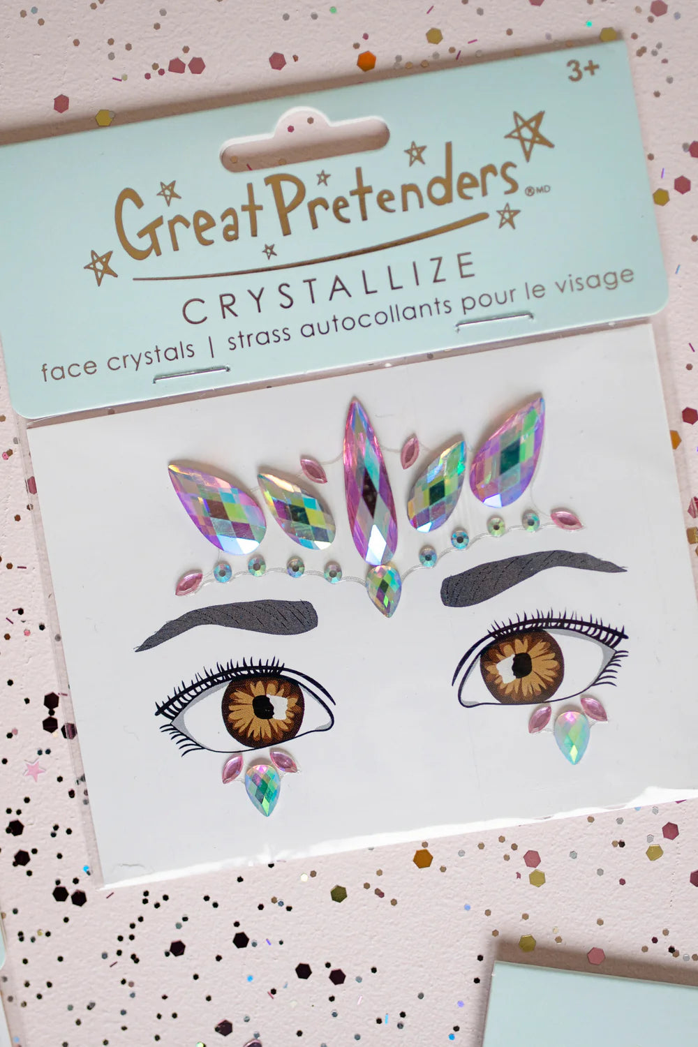 Face Crystals - Pink Unicorn Set