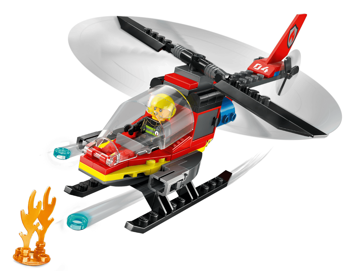 LEGO CITY: Fire Rescue Helicopter #60411