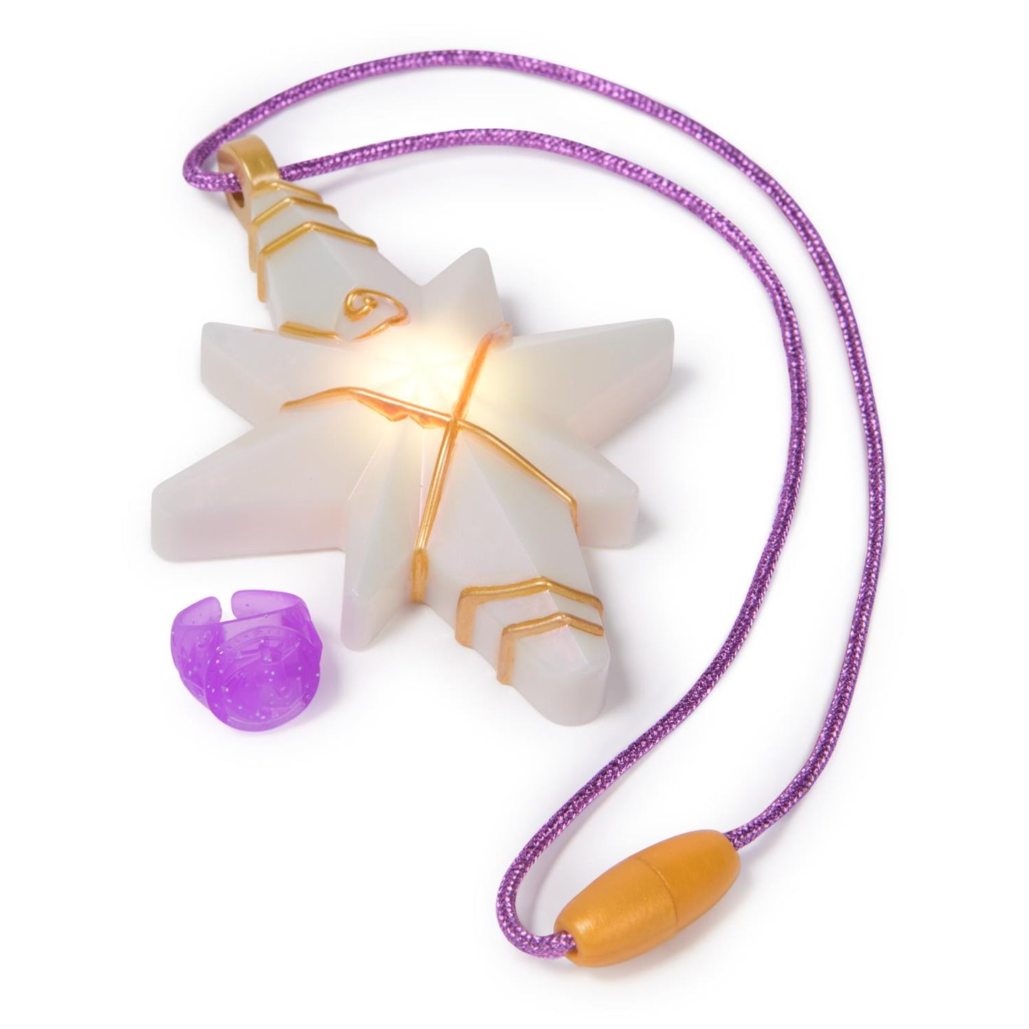 Unicorn Academy: Sophia's Light Up Necklace & Glitter Ring