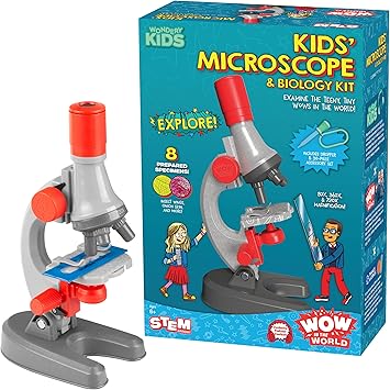 Kids' Microscope & Biology Kit