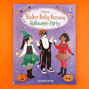 Sticker Dolly Dressing Halloween Party [Book]
