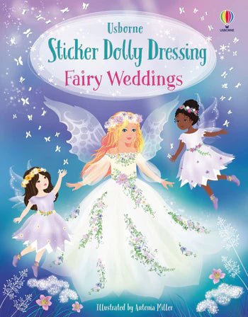 Usborne Sticker Dolly Dressing Fairy Wedding