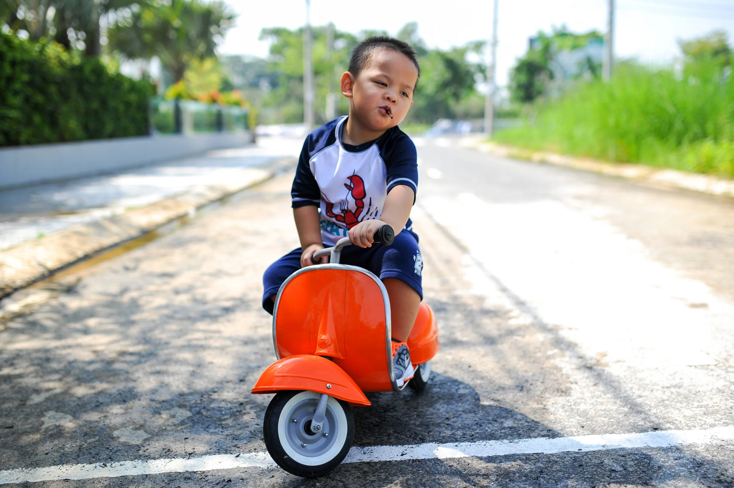 PRIMO Ride On Kids Toy Classic (Orange)