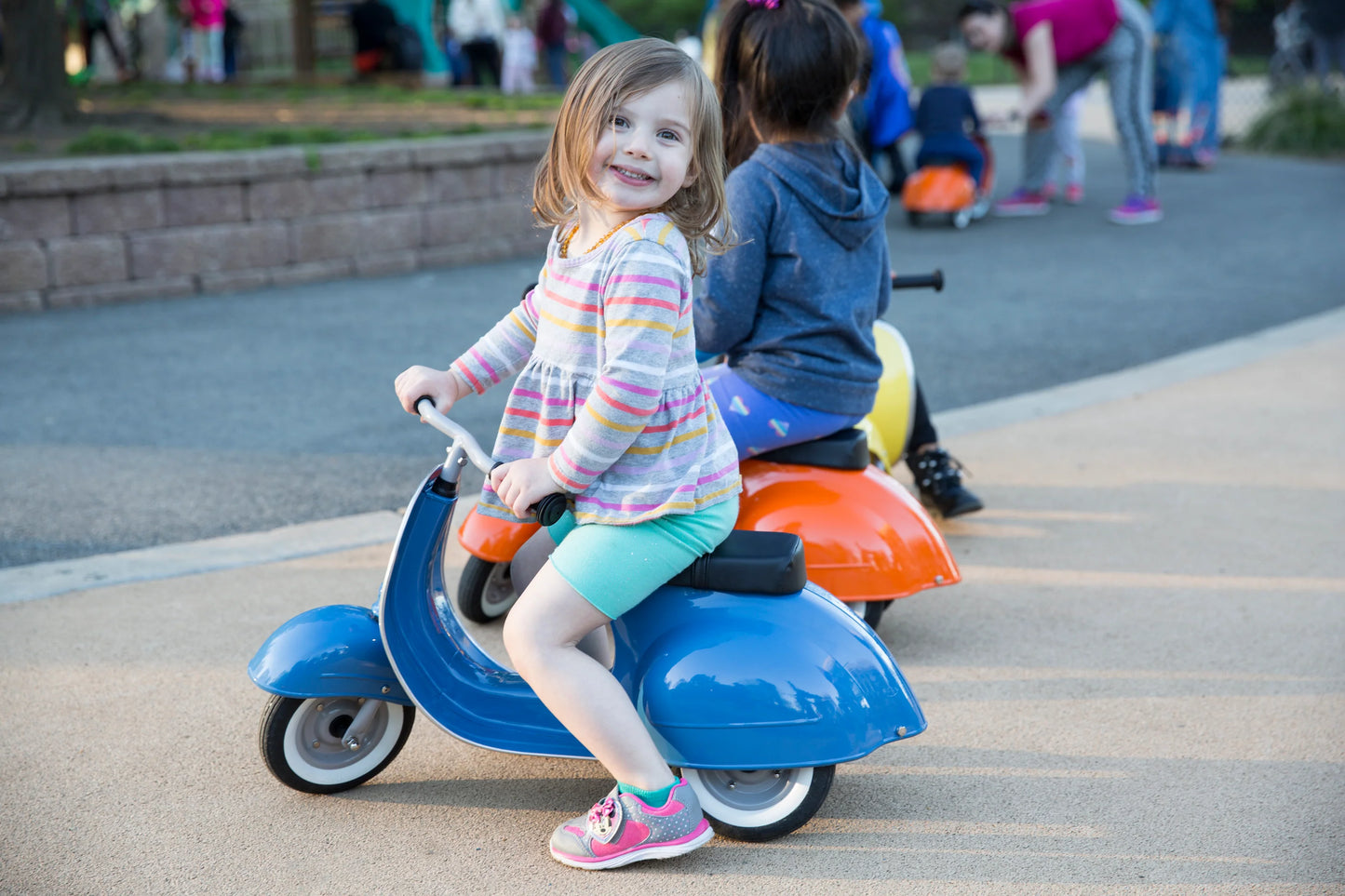 PRIMO Ride On Kids Toy Classic (Blue)