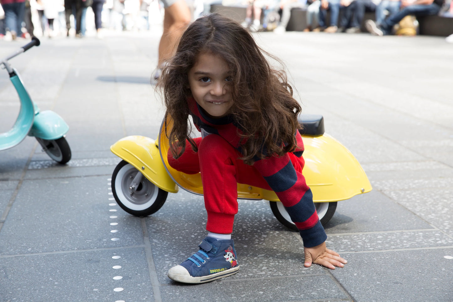 PRIMO Ride On Kids Toy Classic (Yellow)