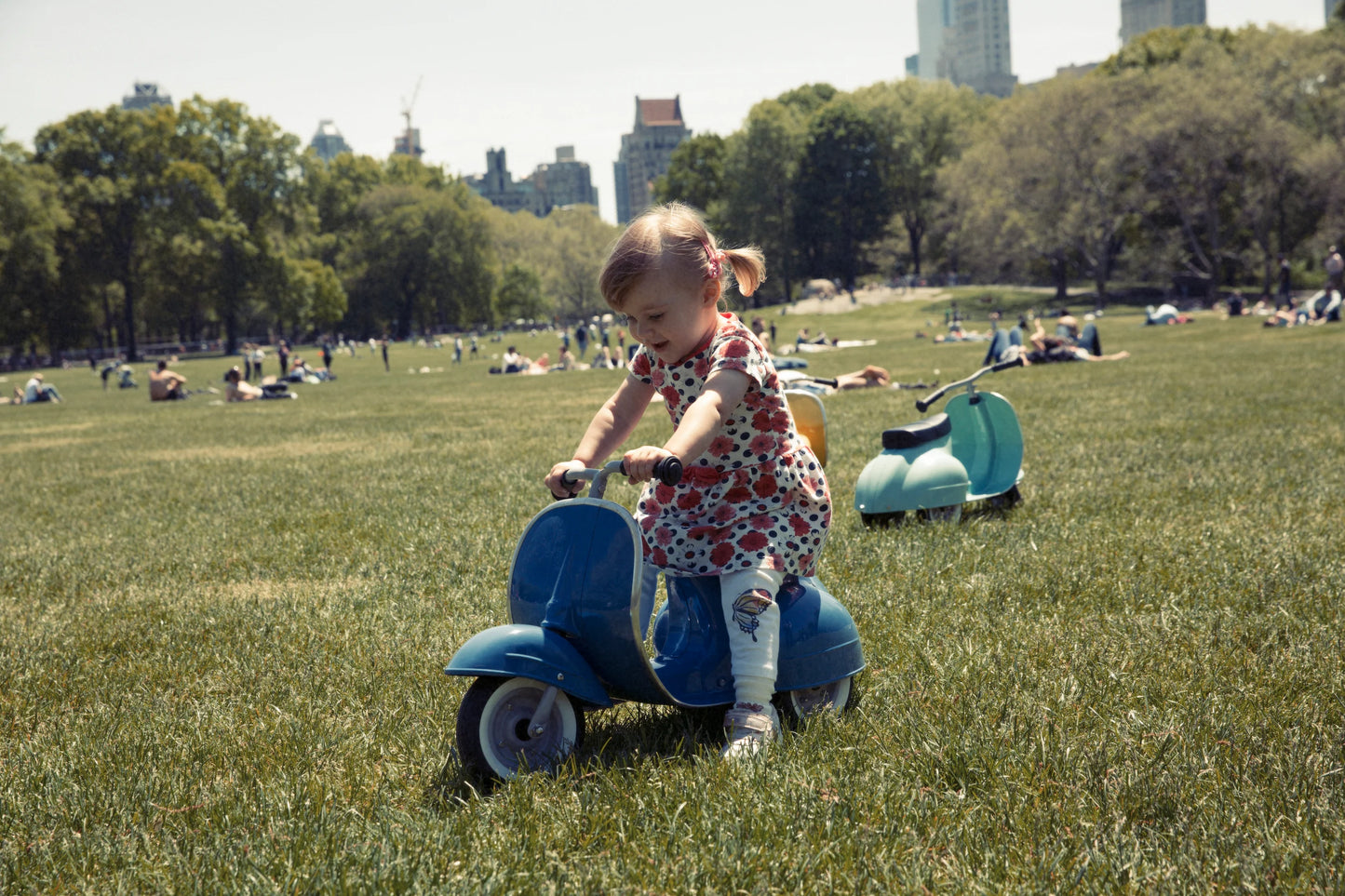 PRIMO Ride On Kids Toy Classic (Blue)