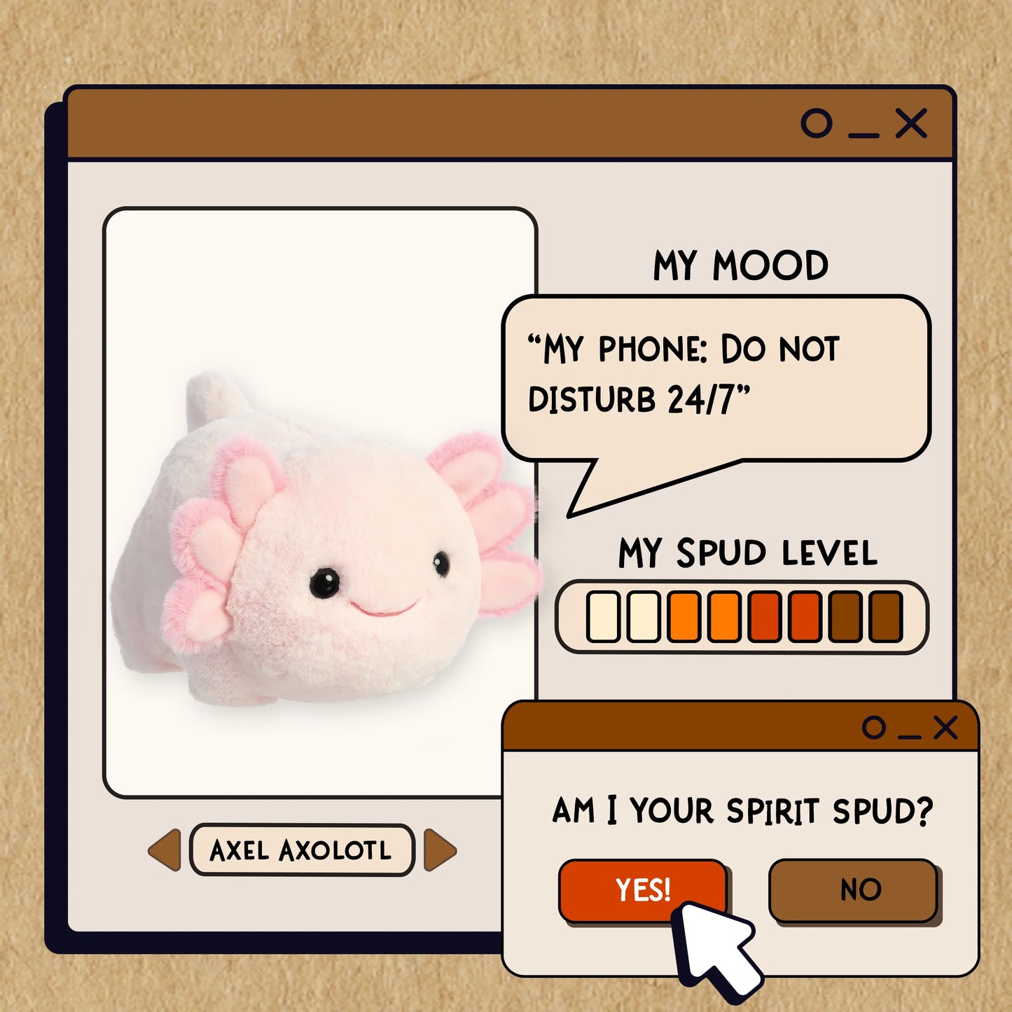 Axel Axolotl 10" Plush Toy