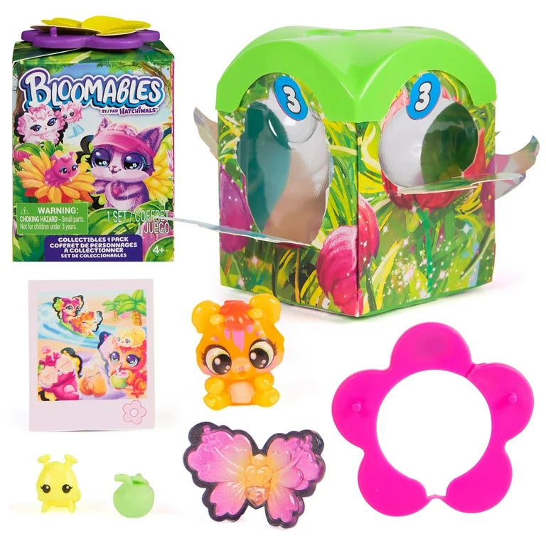 Bloomables by Hatchimals, Blind Box with 1 or 2 Characters & Accessories