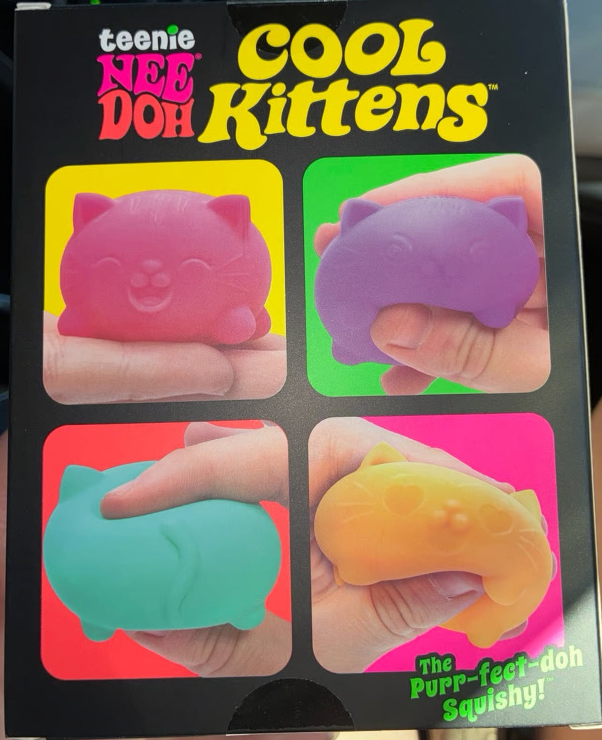 Schylling Official Needoh Teenie Cool Kittens Multi-Pack