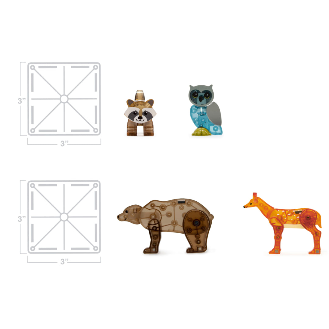 Magna-Tiles Forest Animals 25-Piece Set - Little Pickles Toy Store