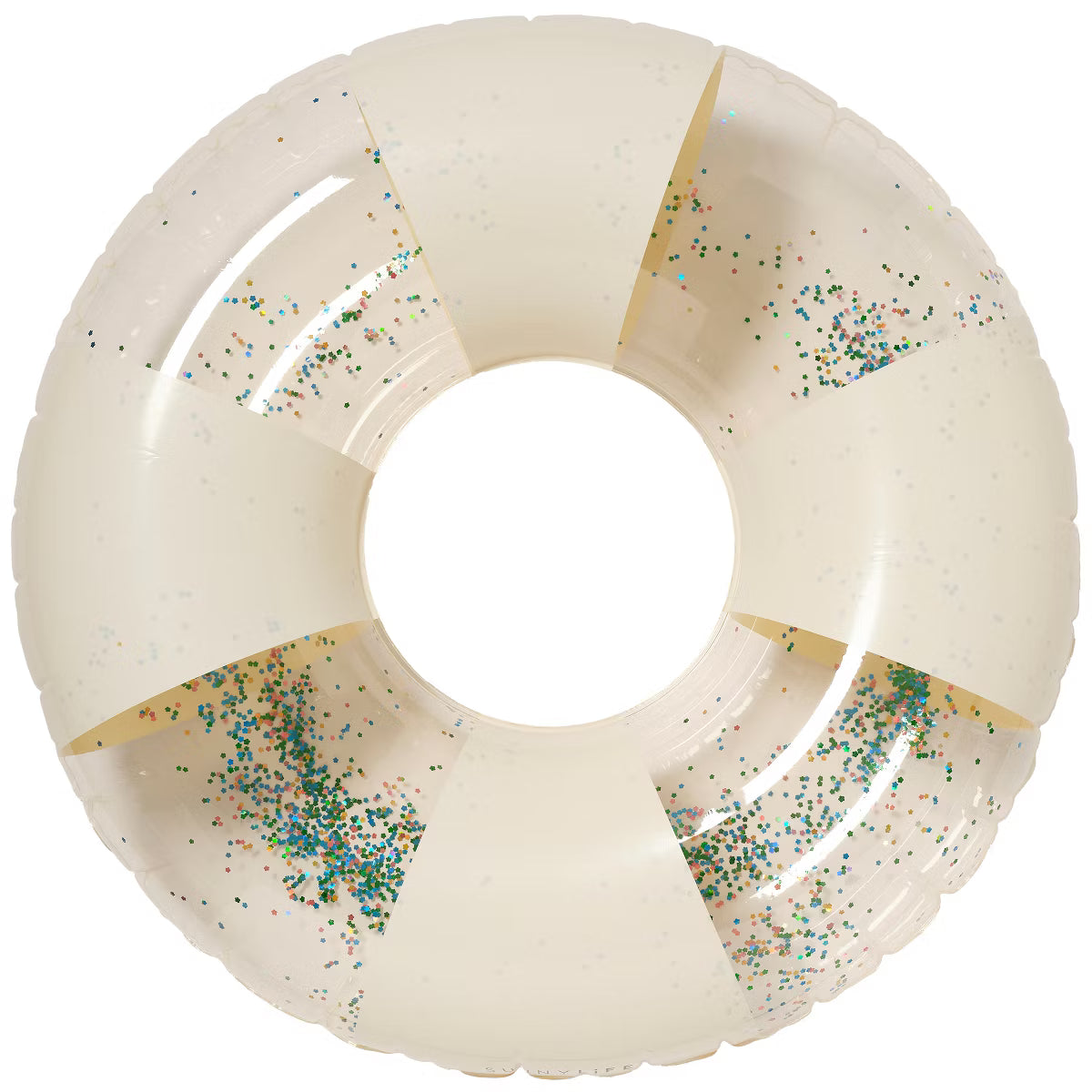 Tube Pool Ring Cotton Candy Stripe