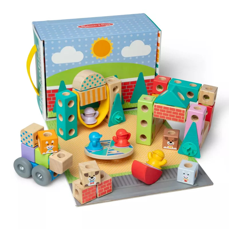 Melissa and Doug Blockables Town