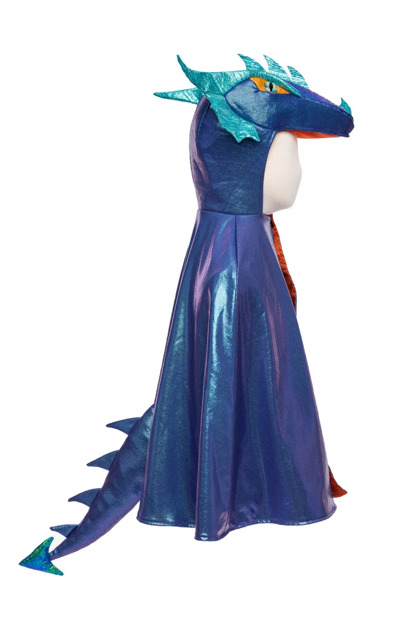 Emerald The Metallic Dragon Cape, Size 5-6
