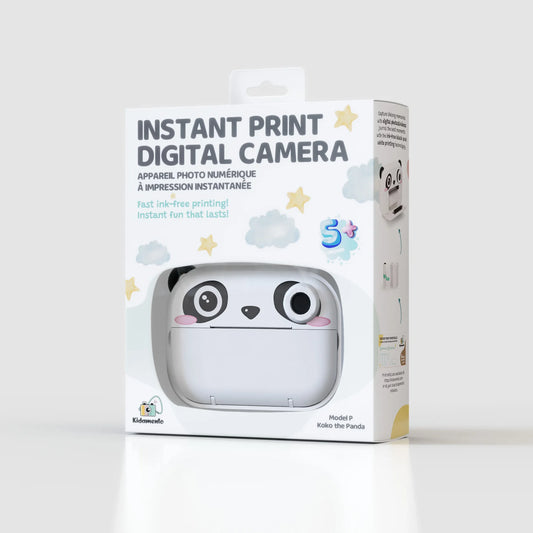 Koko the Panda - Instant Print Kids Digital Camera - Model P