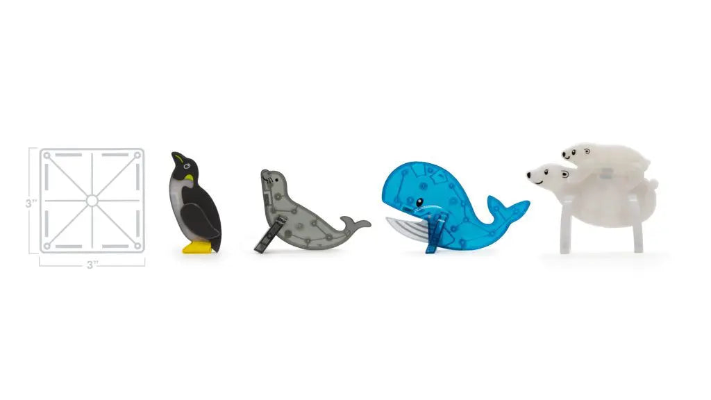 Magna-Tiles Arctic Animals 25-Piece Set