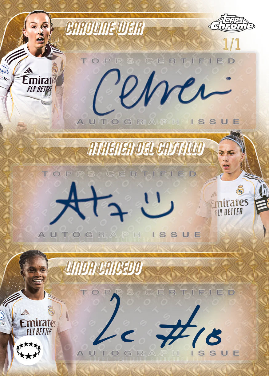 UEFA Women's Champions League Soccer Cards