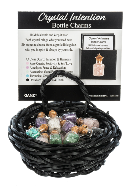 Ganz Crystal Intention Bottle Charm