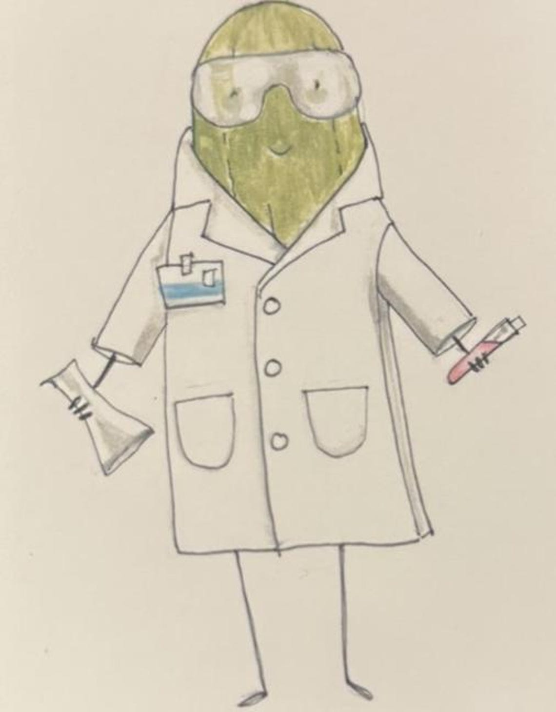 Pickles Are The Cure Greeting Card