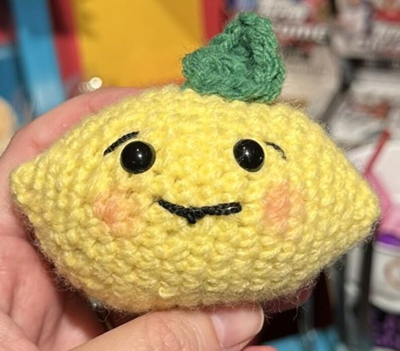 Smiley Lemon Plush