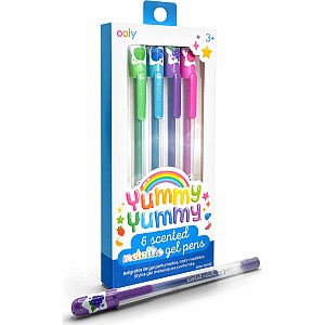 Yummy Yumm - 6 Scented Metallic Gel Pens