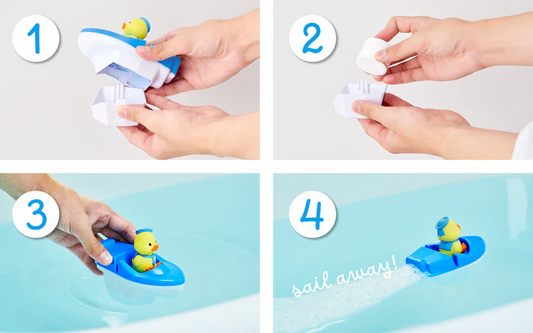 Duck Sailor Boat - Blue