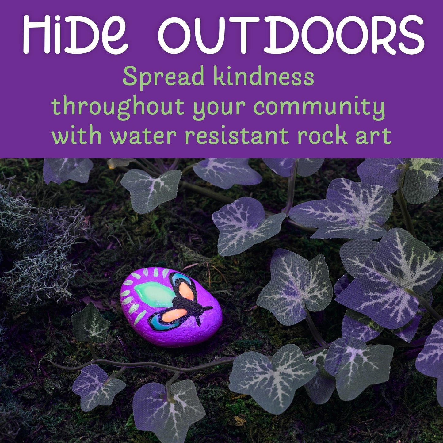 Glow-in-the-Dark Rock Painting Kit
