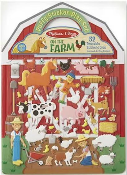 Puffy Stickers Play Set - Farm
