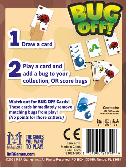 R&R Games Bug Off! - Little Pickles Toy Store