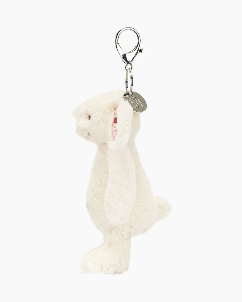 Blossom Cream Bunny 'Berry' Bag Charm