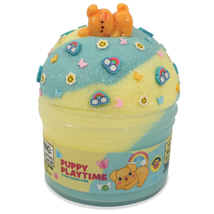 Peachybbies Puppy Playtime Cloud Dough Slime