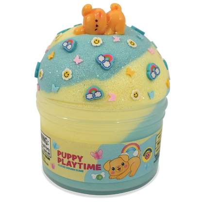 Peachybbies Puppy Playtime Cloud Dough Slime