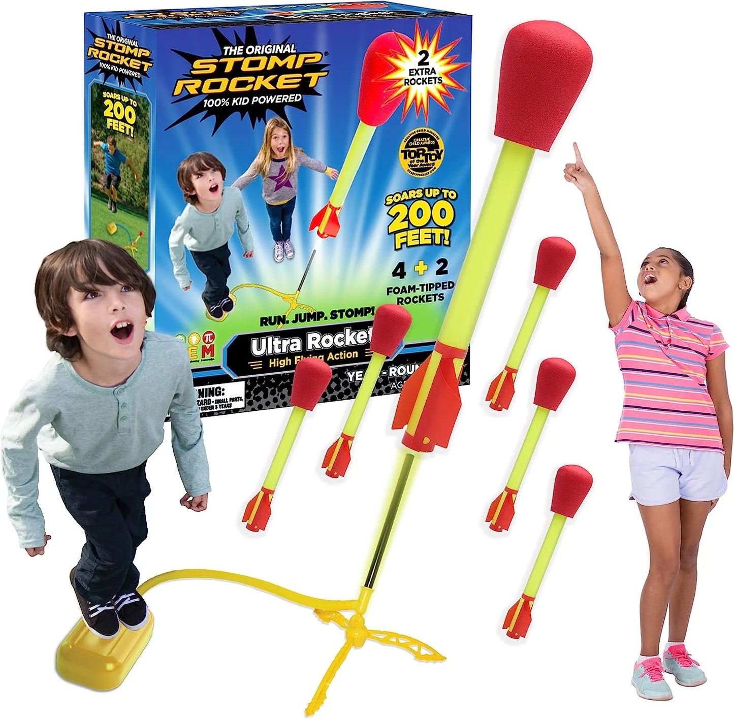 Ultra Stomp Rocket - 6pk