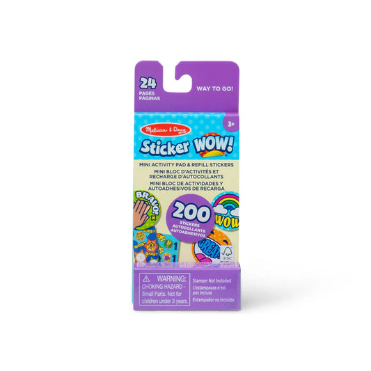 Sticker WOW! Mini Activity Pad & Refill Stickers - Way To Go