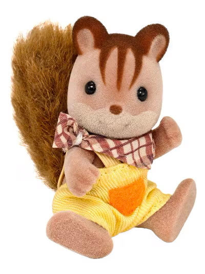 Calico Critters Walnut Squirrel Family