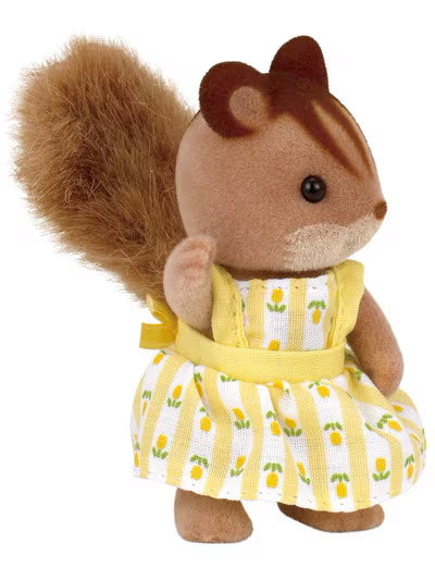 Calico Critters Walnut Squirrel Family