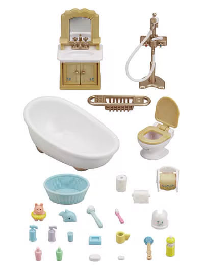 Calico Critters Country Bathroom Set - Little Pickles Toy Store