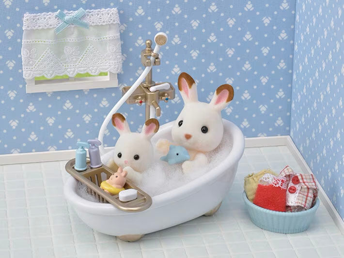 Calico Critters Country Bathroom Set