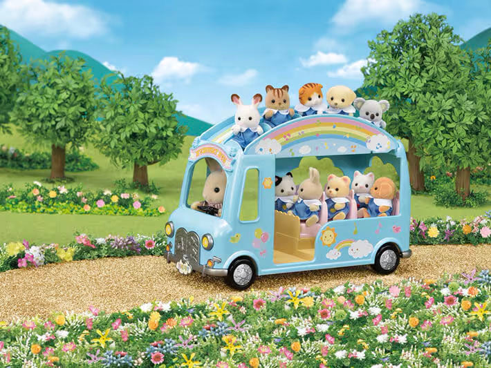 Calico Critters Sunshine Nursery Bus