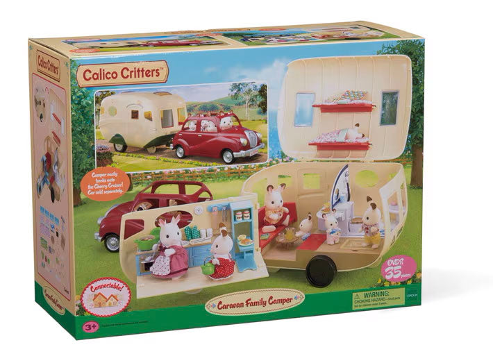 Calico Critters Caravan Family Camper