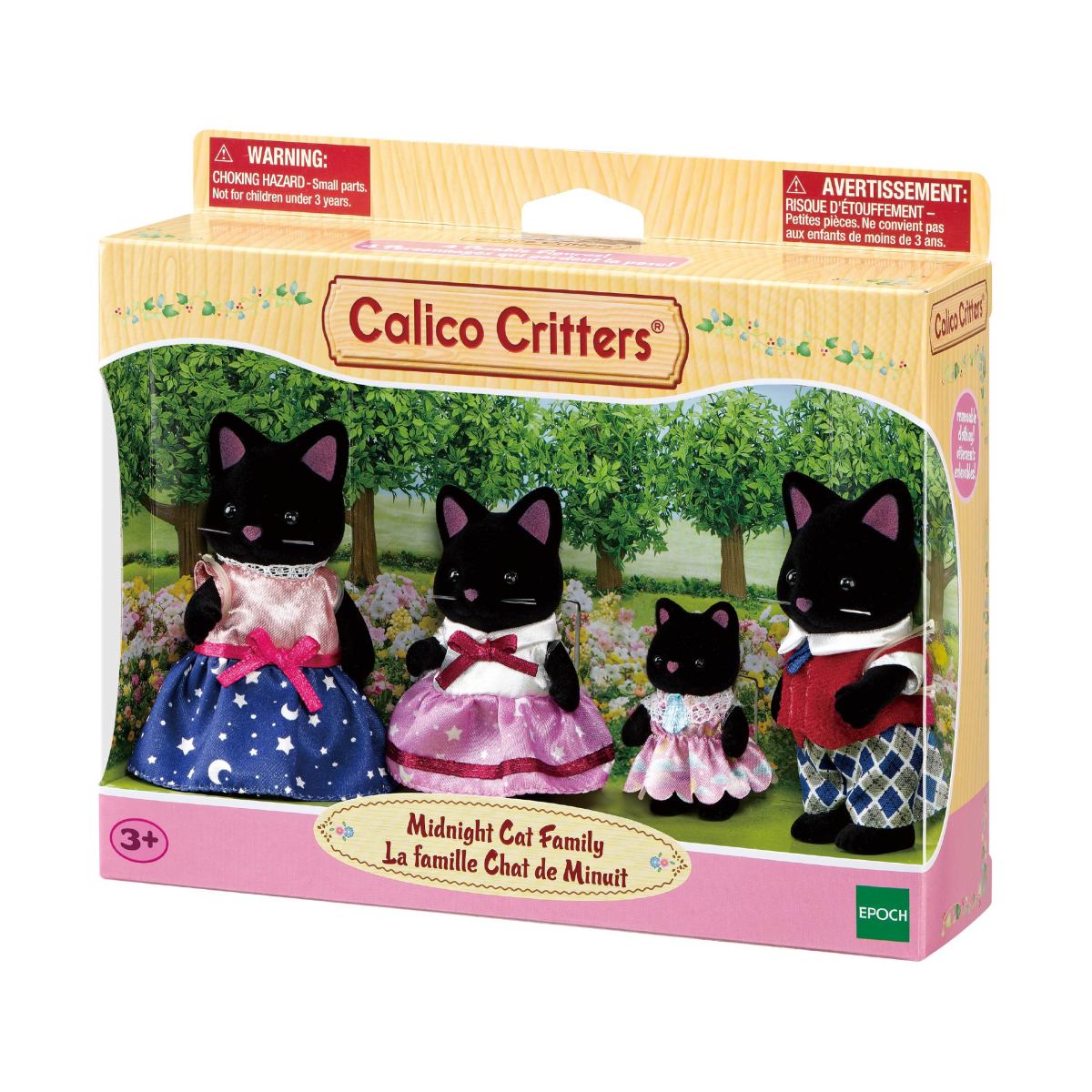 Calico Critters Midnight Cat Family Fall 2026